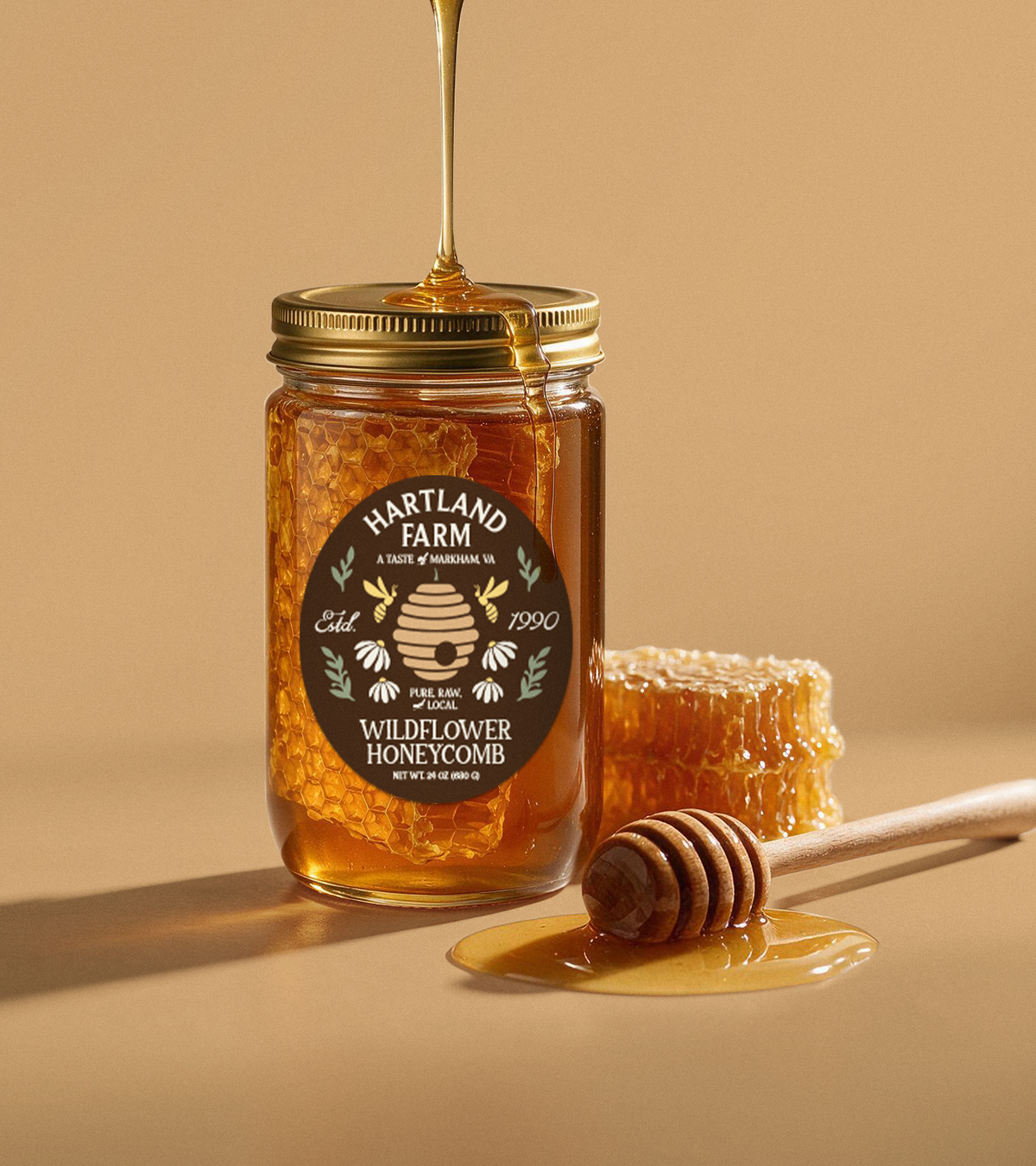 Local Wildflower Comb Honey