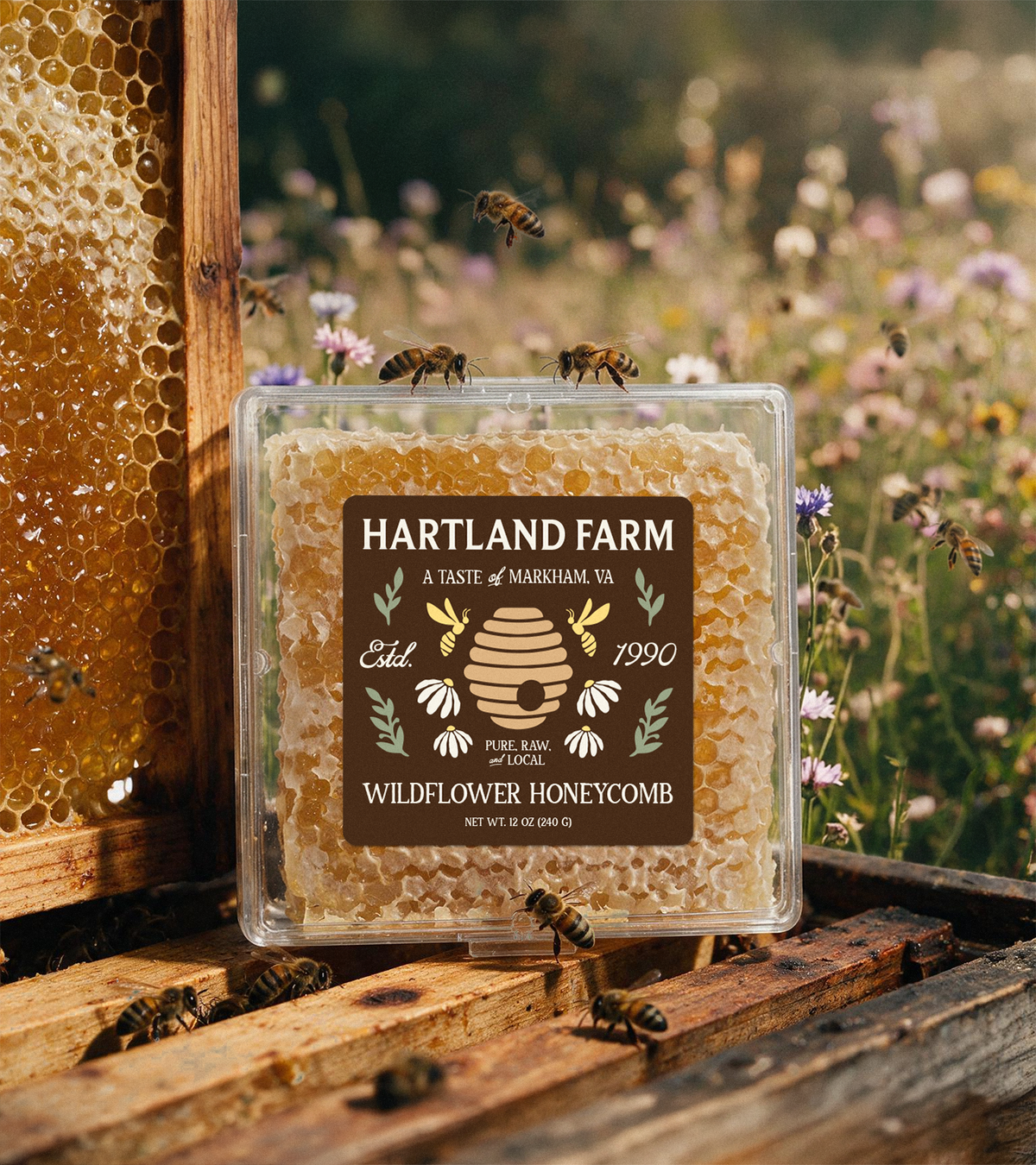 Local Wildflower Honeycomb