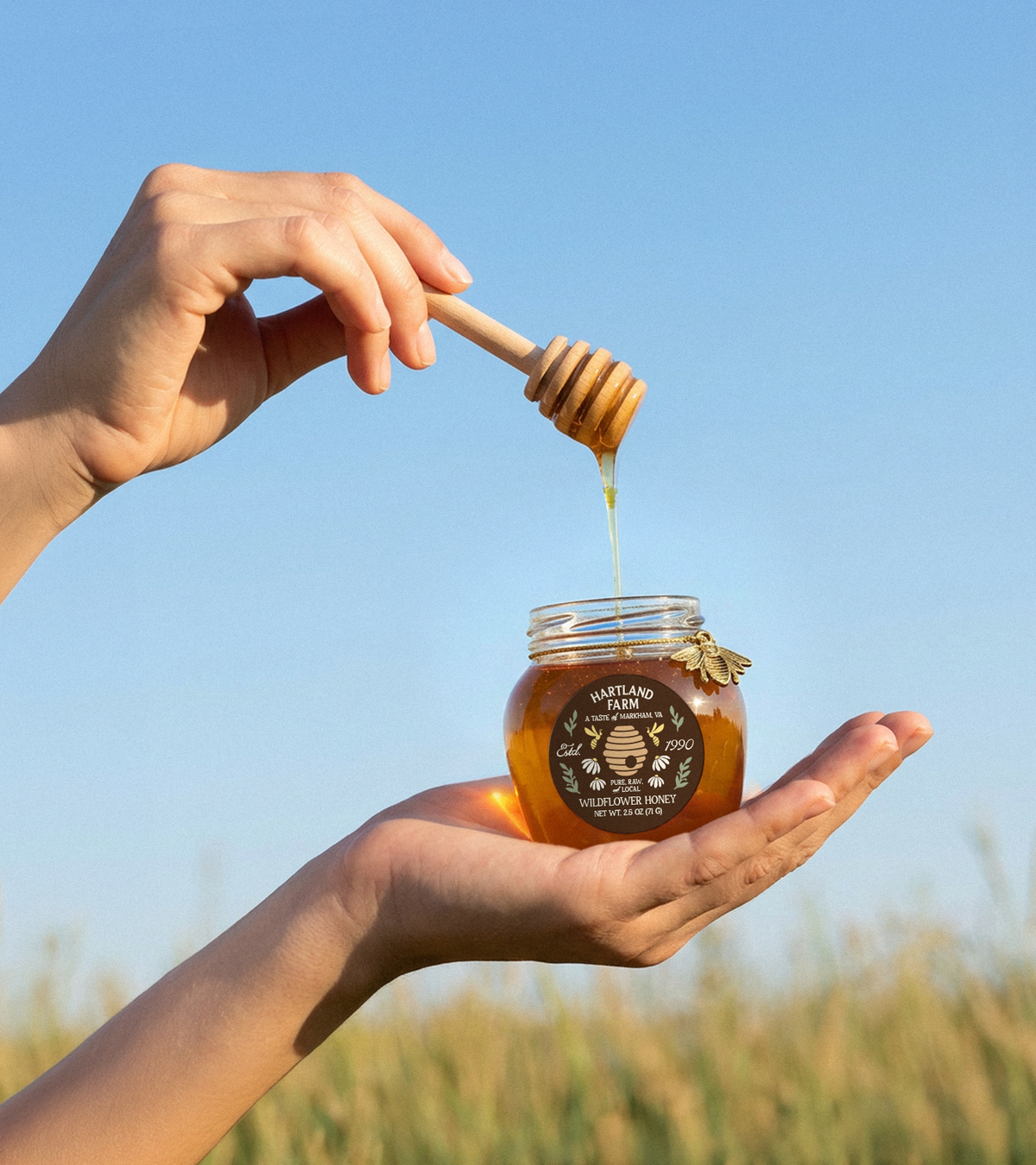Local Wildflower Honey - Mini