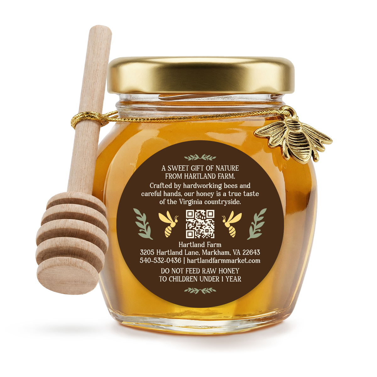 Local Wildflower Honey - Mini
