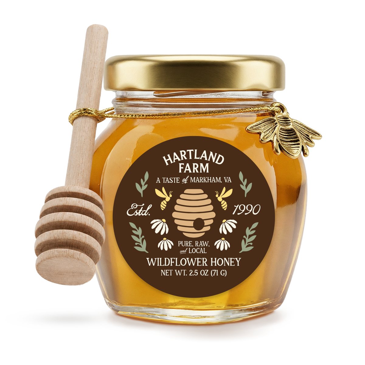 Local Wildflower Honey - Mini