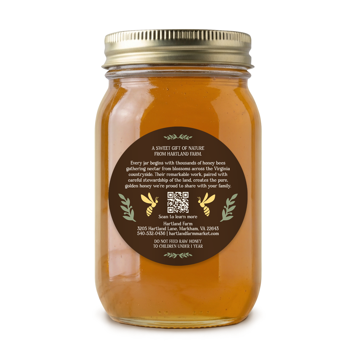 Local Wildflower Honey - Large