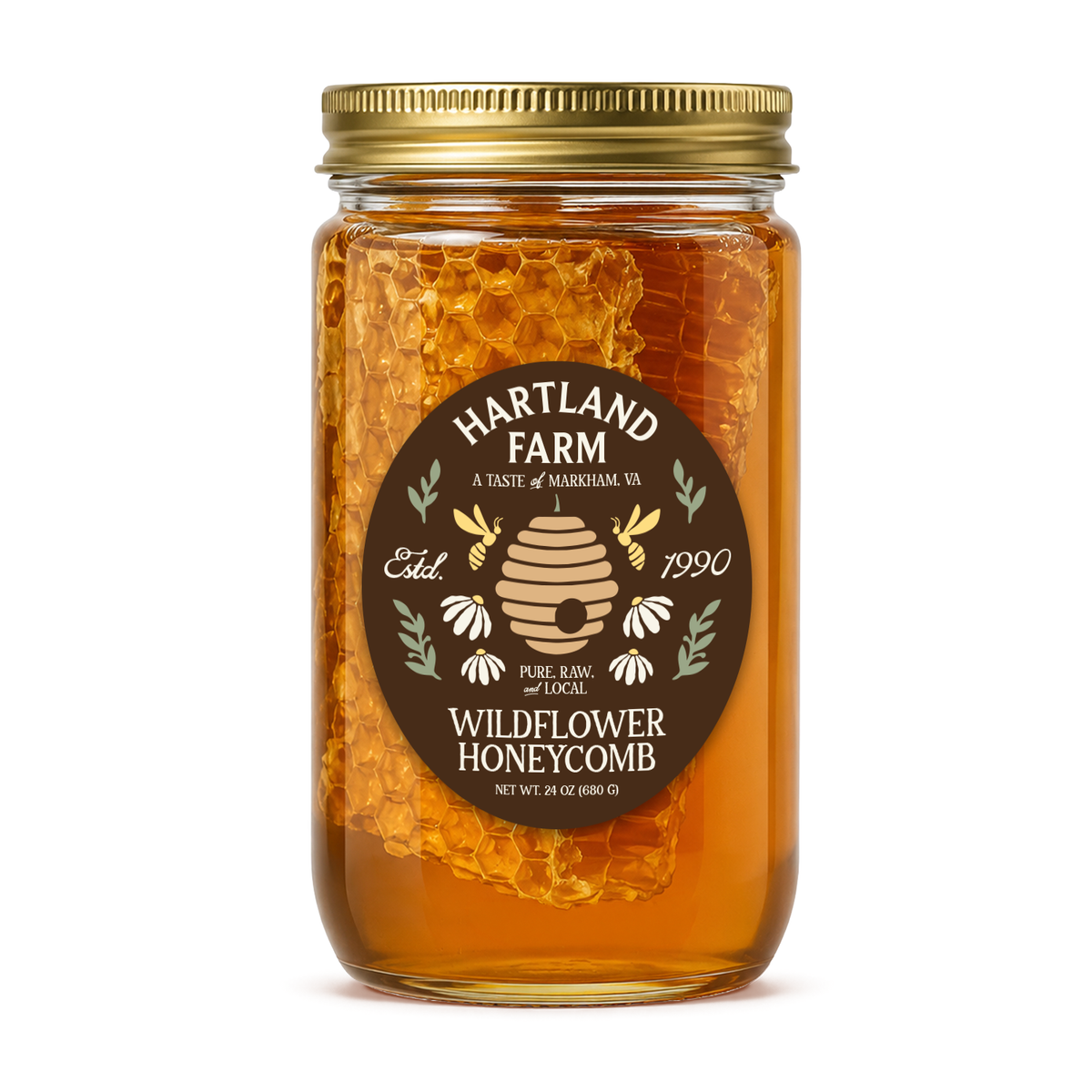 Local Wildflower Comb Honey