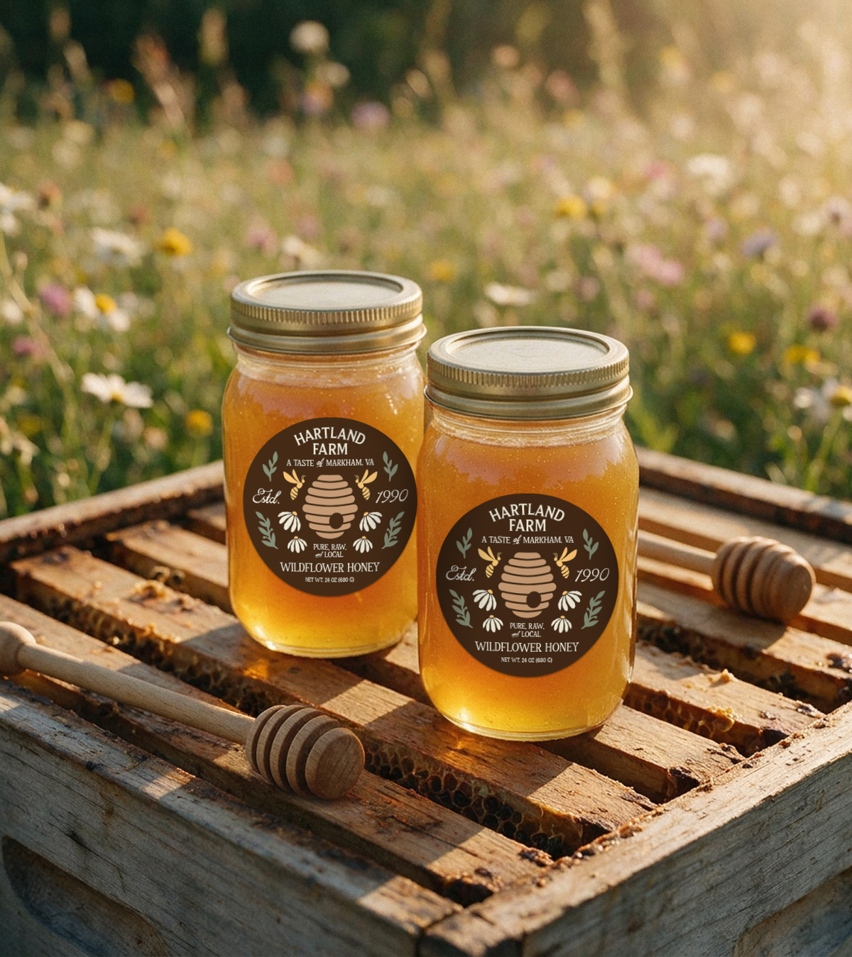 Local Wildflower Honey - Large